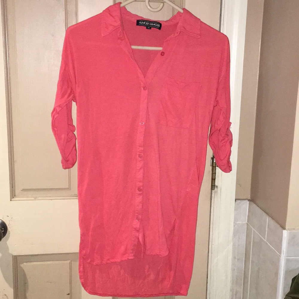 Light button up /cover